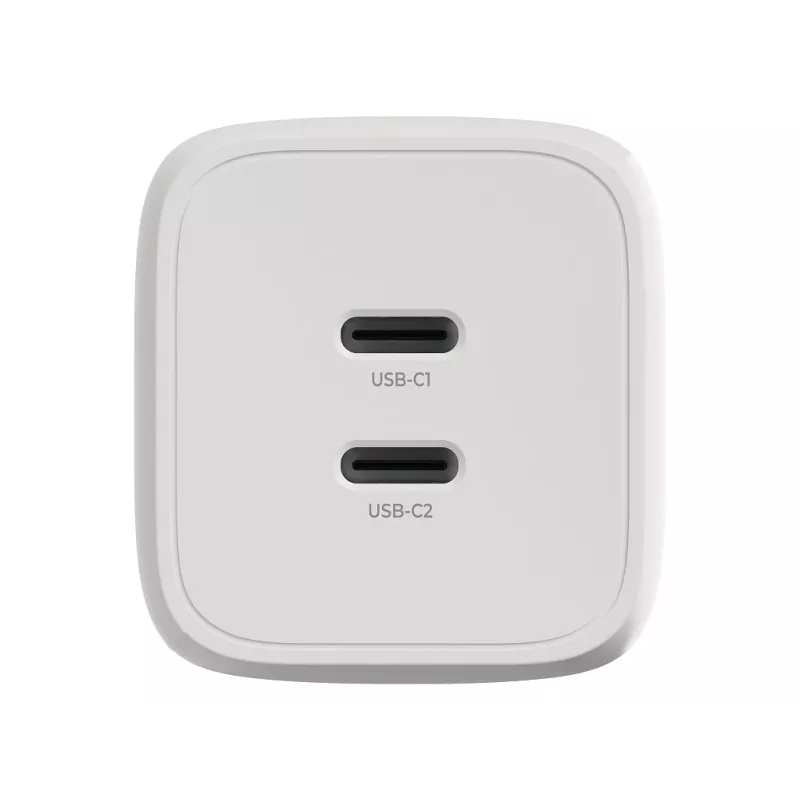 Carregador de parede 2-Power 65W PD GaN 2 x USB-C