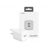 Carregador de parede 2-Power 65W PD GaN 2 x USB-C