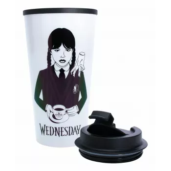 Thumbs Up Caneca térmica de café, Wednesday