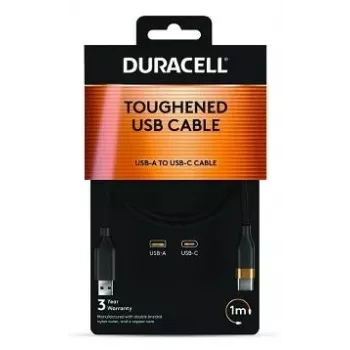 2-Power Cabo USB-A para USB-C 1m - Preto
