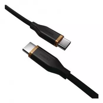 Cabo de silicone USB-C para USB-C 2-Power 2m 100W Preto
