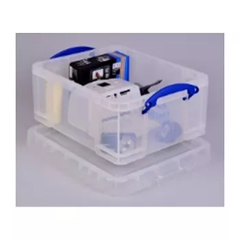 Caixa de armazenamento Really Useful 18C 48,5x20x38,5cm 18L transparente