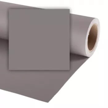 Papel de fundo sem costuras COLORAMA cinzento fumo 2,72 x 11m (145 g/m²) - LL CO139
