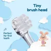 Brush-Baby Cabeças de Escova de Substituição BabySonic 0-18 Meses pack de 2 Branco