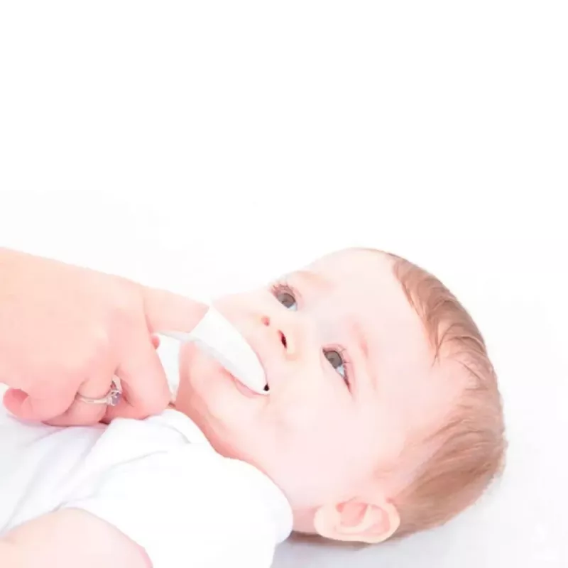 BRUSH BABY Toalhitas Dentárias Camomila e Xilitol para Limpeza de Gengivas 0-16 Meses 20 unid.