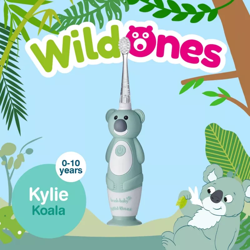 BRUSH BABY Escova de Dentes Sónica Wild Ones para Crianças Kylie Koala