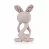 BRUSH BABY Mordedor Bobbie Bunny Brinquedo Mordedor para Bebé Cinzento Cappuccino