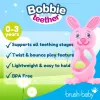 Brush Baby Mordedor Bobbie Bunny - Rosa-avermelhado