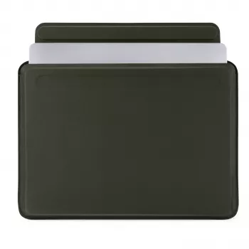 Capa Pipetto Ultra Slim Sleeve para MacBook 13/14, verde-escuro