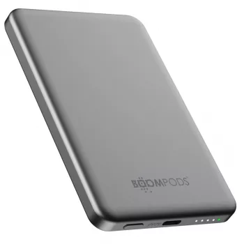 Powerbank magnética BOOMPODS PowerSnap 5000mAh Graphite (PMAGGR)