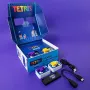 Consola retrô arcade FIZZ CREATIONS Tetris Duel para dois jogadores com 2 gamepads com fios Plug & Play