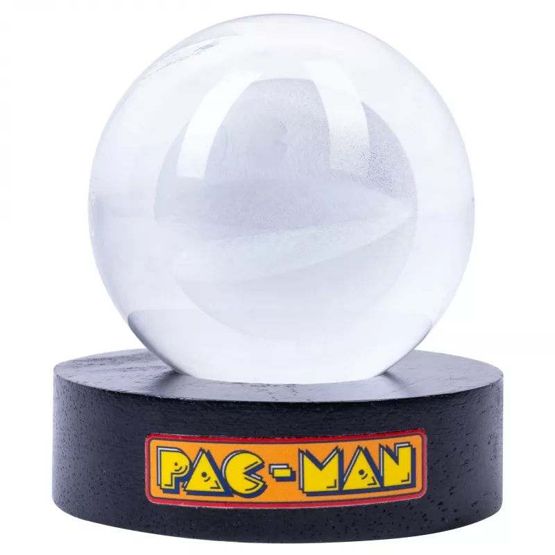 Bola de cristal LED FIZZ CREATIONS Pac-Man, luz USB, decoração retrô 8cm
