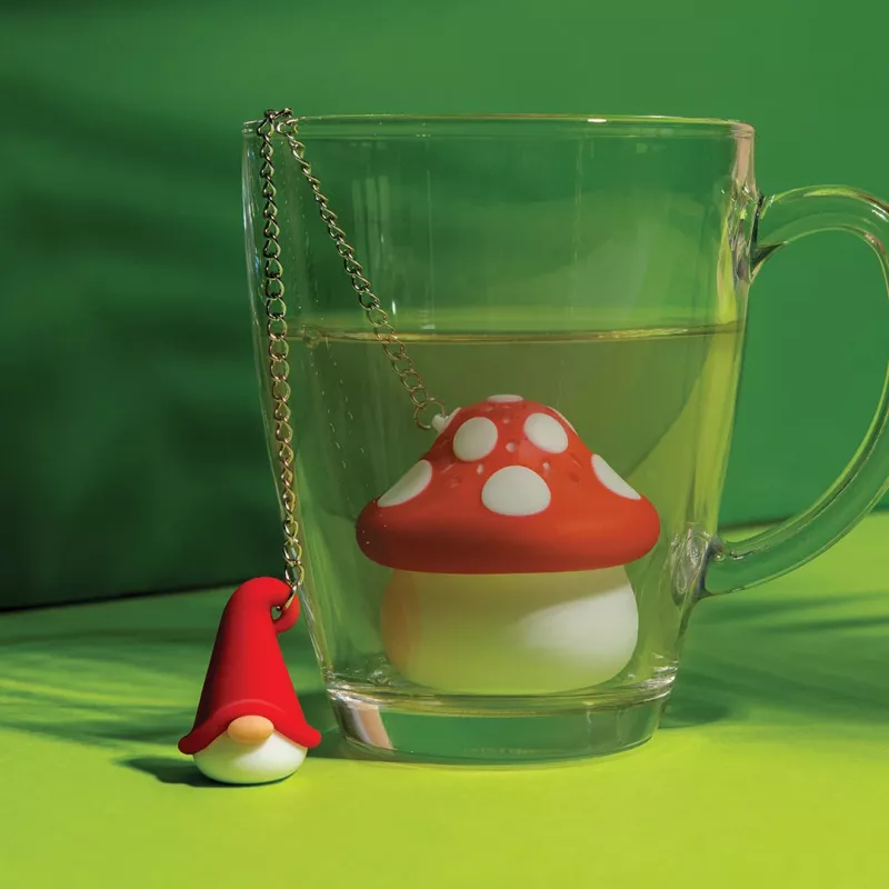 OTOTO Enchan-Tea infusor de chá - design de feiticeiro, infusor de silicone para chá em folhas soltas