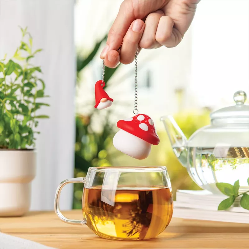 OTOTO Enchan-Tea infusor de chá - design de feiticeiro, infusor de silicone para chá em folhas soltas