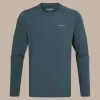 Craghoppers NosiLife Abel LS t-shirt - Blue Stone, tamanho L