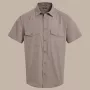 Craghoppers Kiwi II camisa de manga curta - Pebble, tamanho L