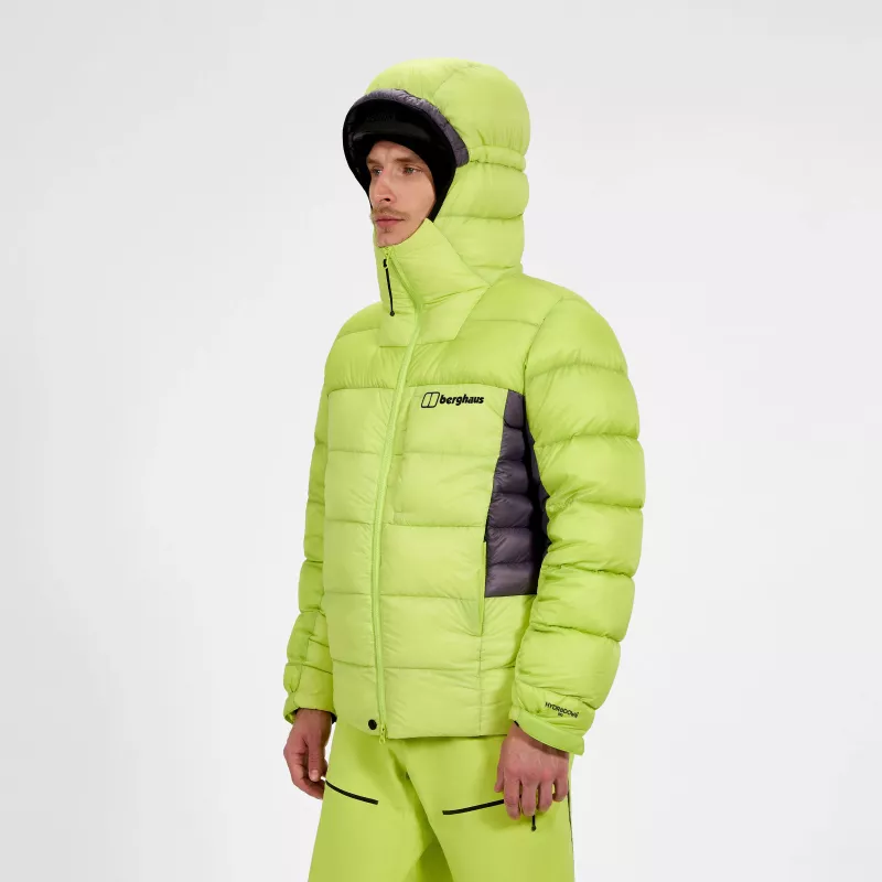 Berghaus MTN Arete Ultra Down Hoody - Spark / Purple Planet (tamanho M)
