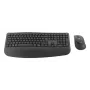 Logitech Signature Comfort Plus Combo MK880 for Business conjunto de teclado e rato sem fios layout UK grafite