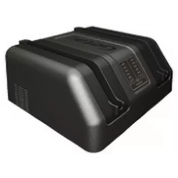 Carregador de Bateria Principal Getac Dual Bay com Fonte de Alimentação EU para F110
