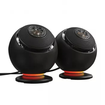 Sistema de Altifalantes Creative Pebble Nova 2.0 USB-C 9W RMS Preto