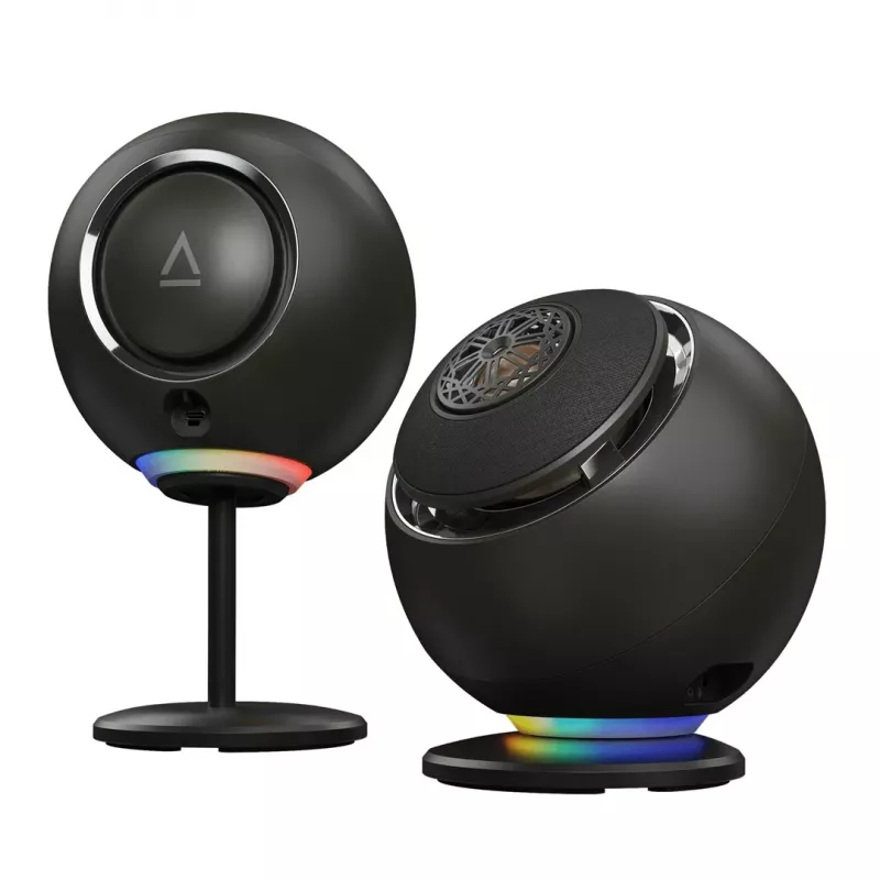 Sistema de Altifalantes Creative Pebble Nova 2.0 USB-C 9W RMS Preto