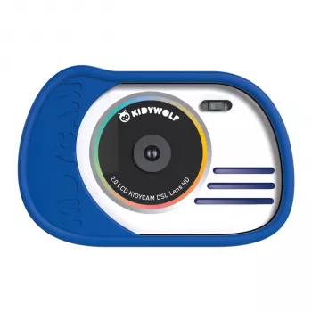 Máquina fotográfica e de vídeo KIDYWOLF azul