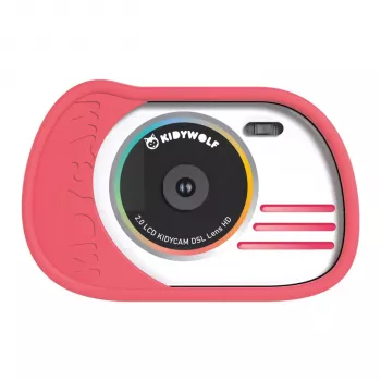 Máquina fotográfica e de vídeo KIDYWOLF rosa