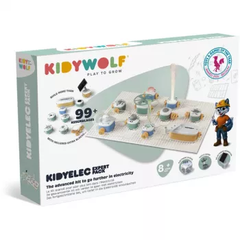 Kit de experiências de eletricidade KIDYWOLF 18 peças