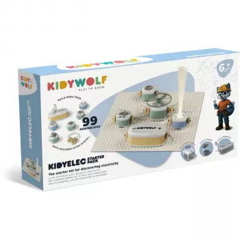 Kit de experiências de eletricidade KIDYWOLF 11 peças