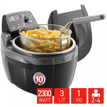 Fritadeira Fritel Turbo SF 4209 3L 2,3kW aço inoxidável/preto