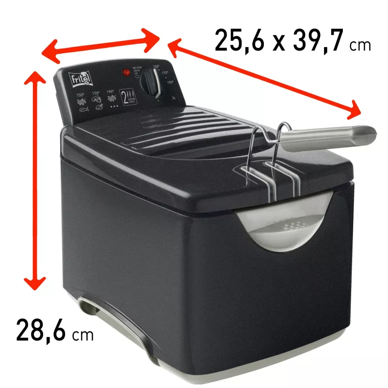 Fritadeira FRITEL Turbo SF 3 litros aço inoxidável