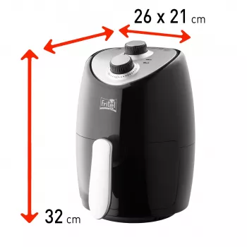 Fritadeira de ar FRITEL Starter My SnackTastic 4202 1kW prateado/preto