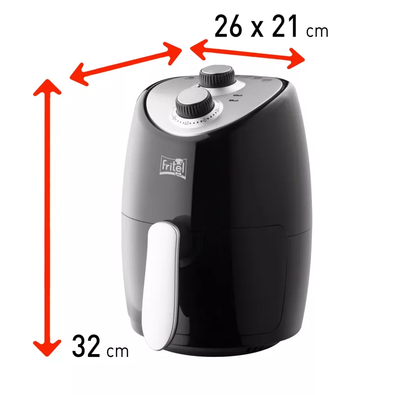 Fritadeira de ar FRITEL Starter My SnackTastic 4202 1kW prateado/preto