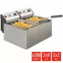 FRITEL fritadeira profissional 16 litros 6,6 kW aço inoxidável