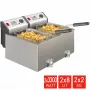 FRITEL TURBO SF fritadeira 16 litros 6,6 kW aço inoxidável
