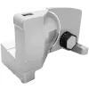 Máquina de cortar elétrica Fritel SL 3657, 150 W, lâmina de aço inoxidável, 170 mm, espessura de corte 0-15 mm, prateado/preto