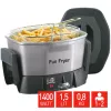 Fritadeira FRITEL Starter 1,5L 1400W preto/cinzento/prateado