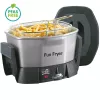 Fritadeira FRITEL Starter 1,5L 1400W preto/cinzento/prateado