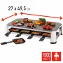 Raclette FRITEL SG 2180 aço inoxidável/cromado preto