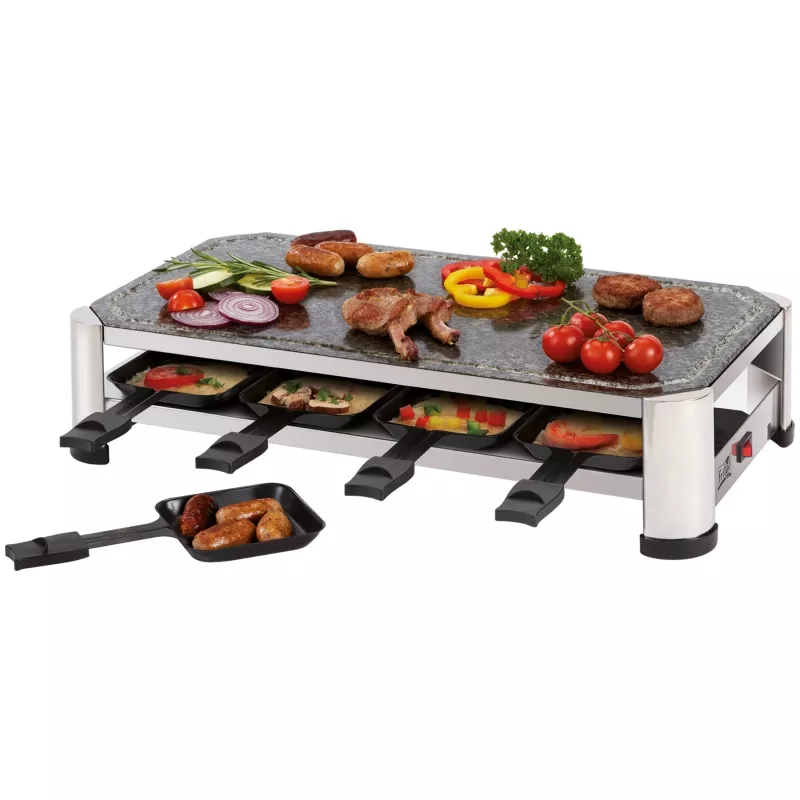 Raclette FRITEL SG 2180 aço inoxidável/cromado preto