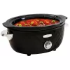 Panela de cozedura lenta FRITEL Family 5.5 Liter 210W preto/cromado