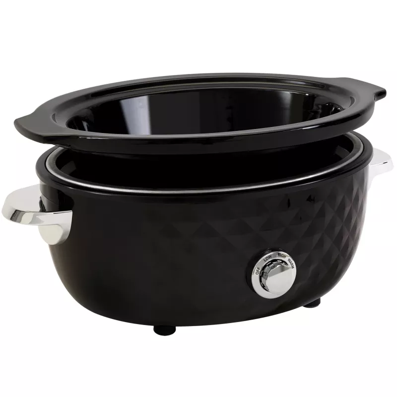 Panela de cozedura lenta FRITEL Family 5.5 Liter 210W preto/cromado
