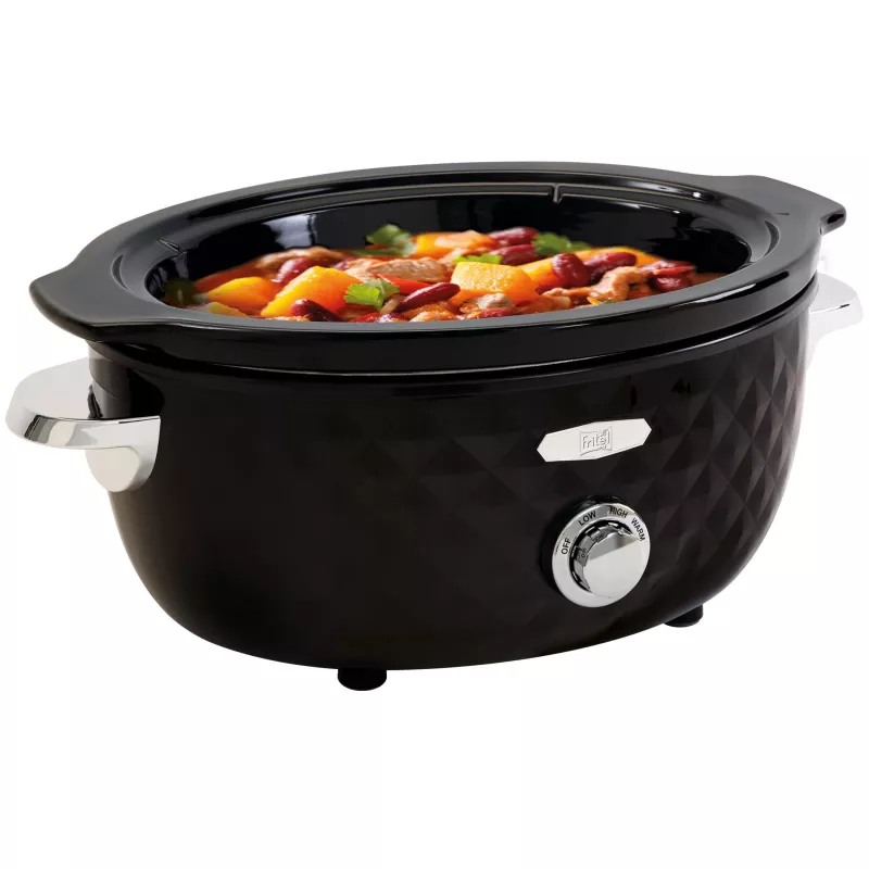 Panela de cozedura lenta FRITEL Family 3,3L 150W preto/cromado