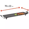 Grelhador elétrico teppanyaki Fritel TY 1689 1800 W superfície de cozedura em alumínio fundido