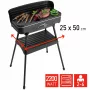 Grelhador elétrico FRITEL Starter BBQ 2246 com suporte, 2200 W, preto