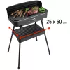 Grelhador elétrico FRITEL Starter BBQ 2246 com suporte, 2200 W, preto