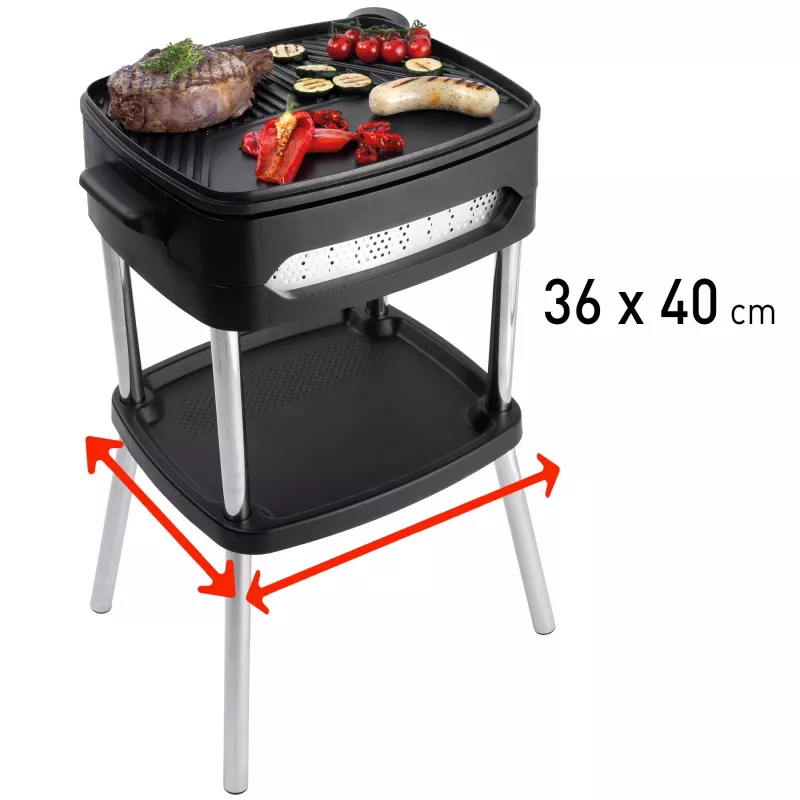 Grelhador elétrico FRITEL Family BBQ 3256 vermelho/preto