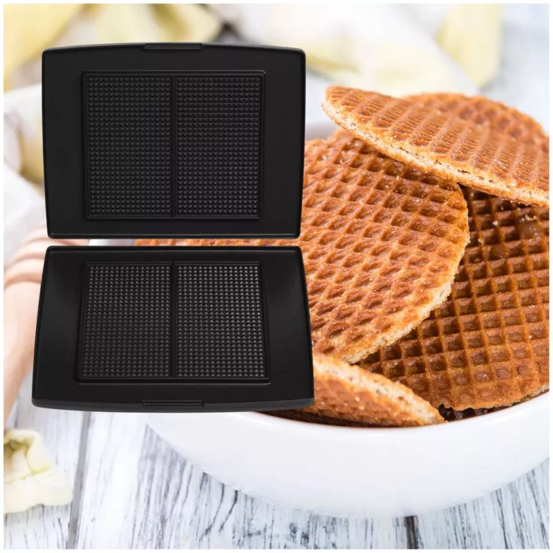 Conjunto de placas para waffles FRITEL