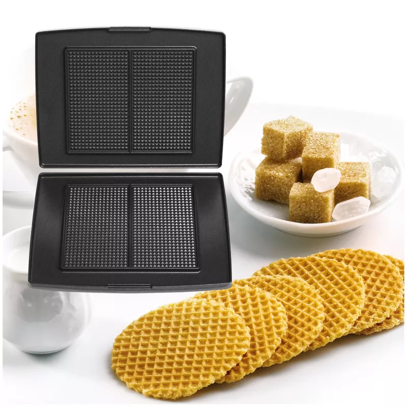 Conjunto de placas para waffles FRITEL