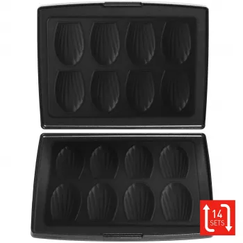 Placa de máquina de waffles Fritel para madeleines
